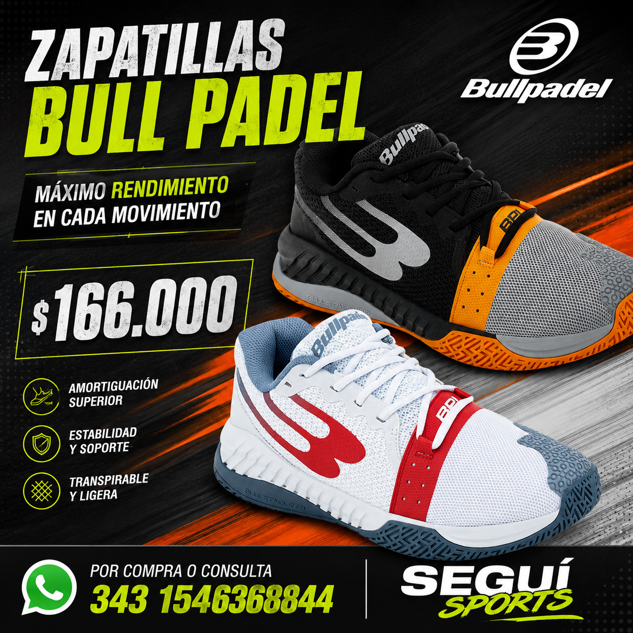 Zapatillas Bullpadel